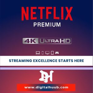 Ultimate 4K Netflix subscription in Bangladesh packages on DigitalHuub