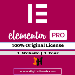 Elementor Pro Plugins in BD license activation on WordPress site via Digitalhuub