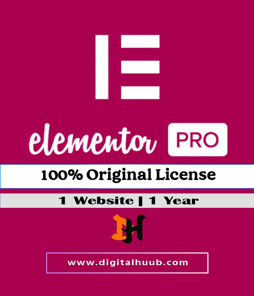 Elementor Pro Plugins in BD license activation on WordPress site via Digitalhuub