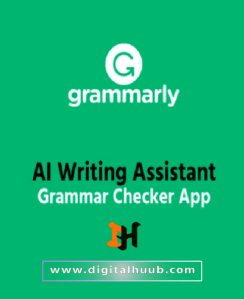 Grammarly AI Subscription in Bangladesh Grammarly AI Subscription in Bangladesh interface showing AI writing assistant, tone suggestions, and plagiarism scan on DigitalHuub